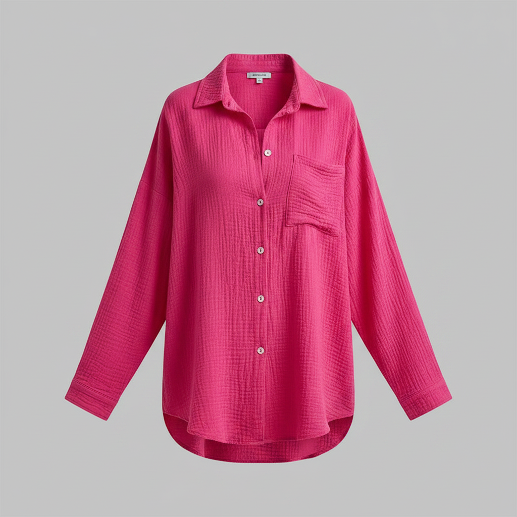 Camicetta Donna Oversize in Mussola | Moda Primavera Estate