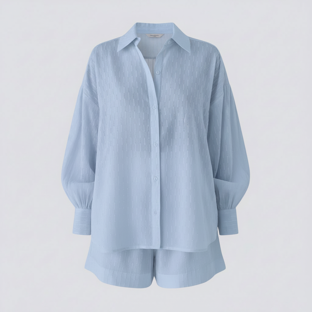 Set Due Pezzi Donna | Camicetta e Gonna Ampia Casual