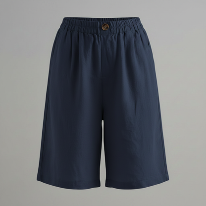 Bermuda Donna Al Ginocchio Rilassati | Bermuda Jeans Donna