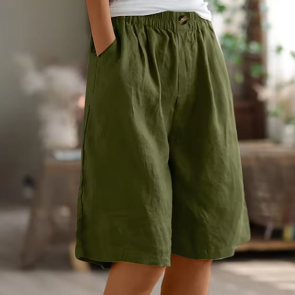 Bermuda Donna Al Ginocchio Rilassati | Bermuda Jeans Donna 0