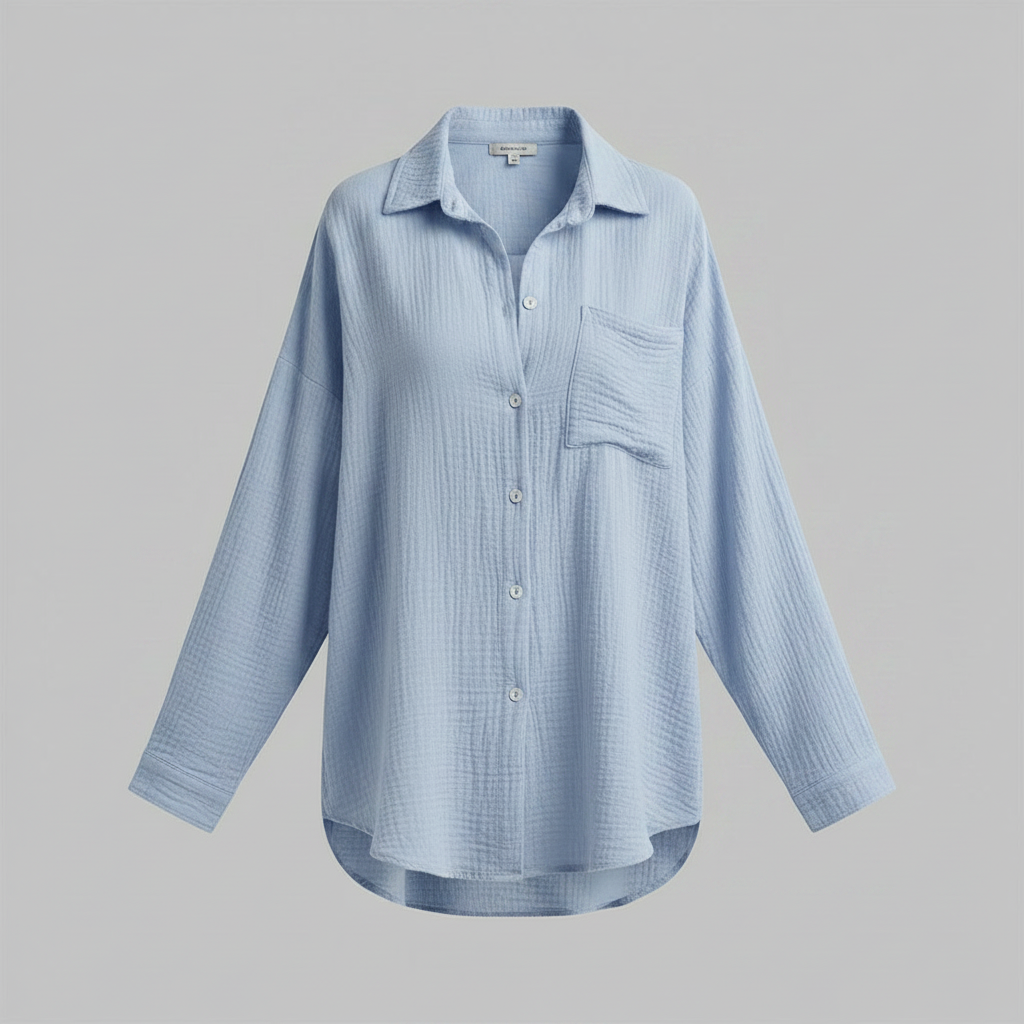Camicetta Donna Oversize in Mussola | Moda Primavera Estate