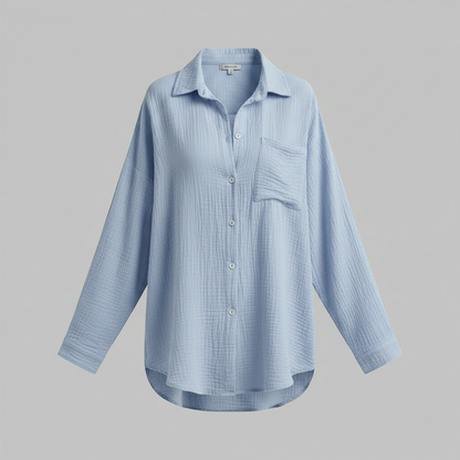 Camicetta Donna Oversize in Mussola | Moda Primavera Estate