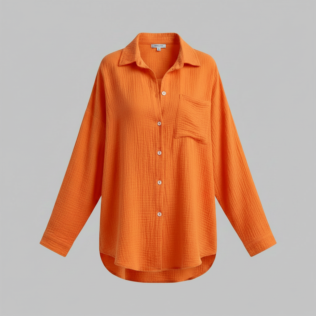 Camicetta Donna Oversize in Mussola | Moda Primavera Estate