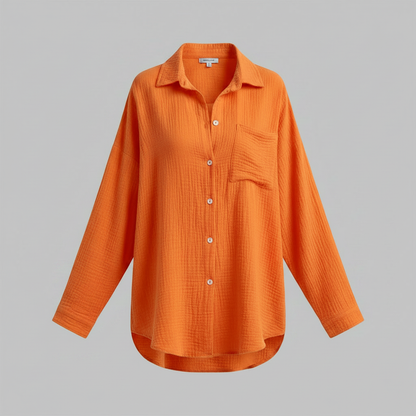 Camicetta Donna Oversize in Mussola | Moda Primavera Estate