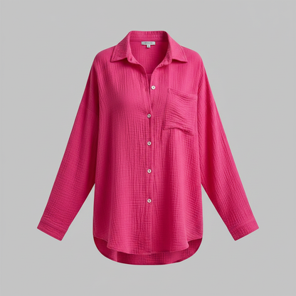 Camicetta Donna Oversize in Mussola | Moda Primavera Estate