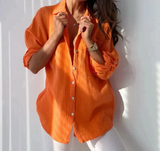 Camicetta Donna Oversize in Mussola | Moda Primavera Estate 0