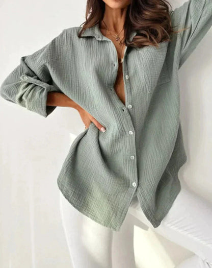 Camicetta Donna Oversize in Mussola | Moda Primavera Estate 4