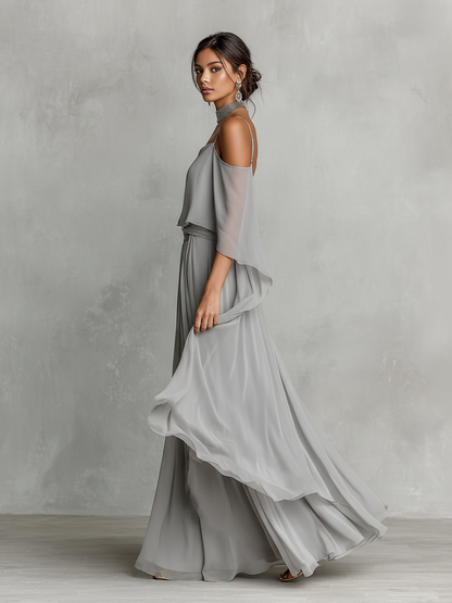 Completo Estivo Donna | Top Spalle Scoperte e Pantaloni Palazzo 2