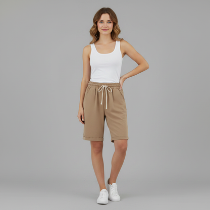 Pantaloncini Estivi Donna | Vita Elastica e Taglio Ampio