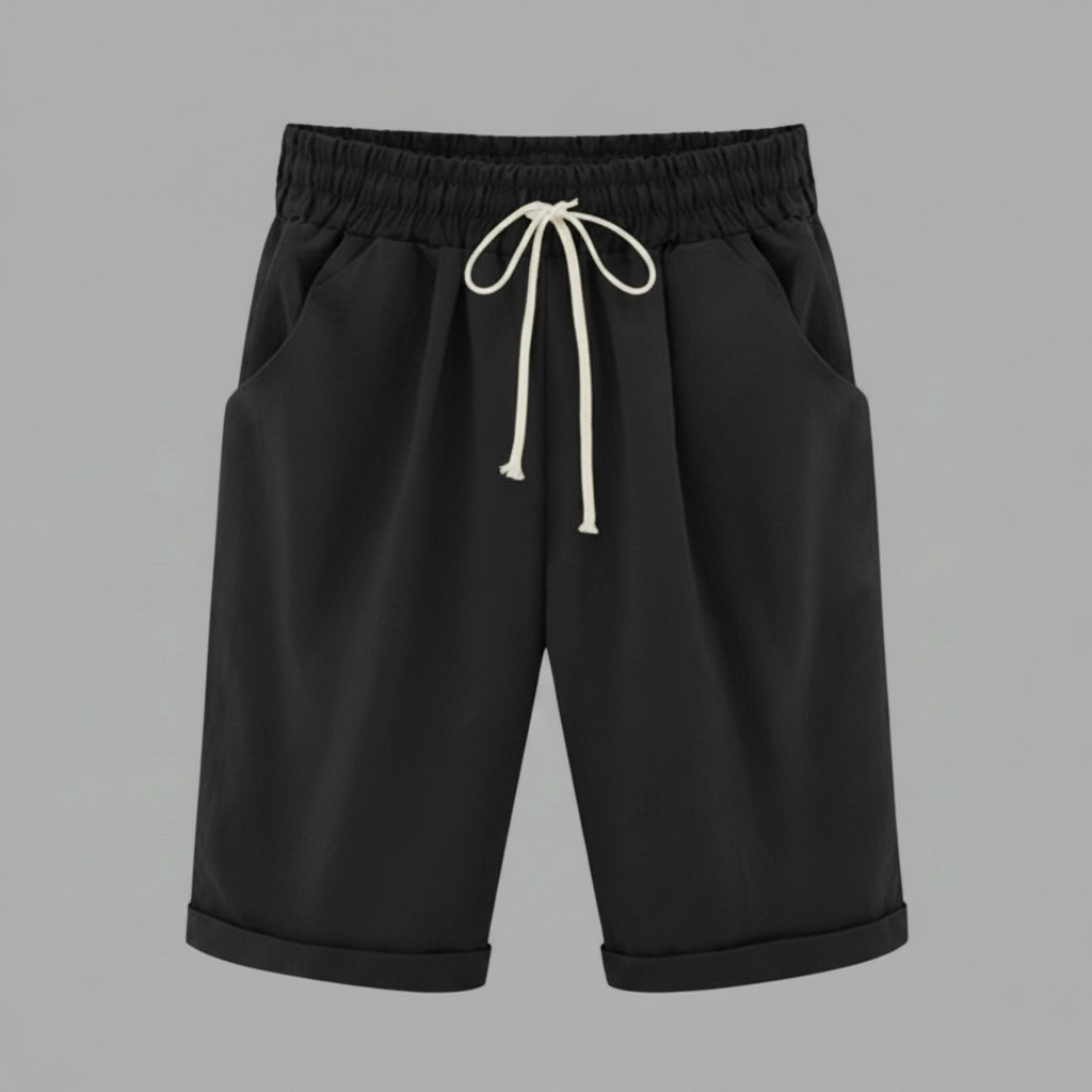 Pantaloncini Estivi Donna | Vita Elastica e Taglio Ampio