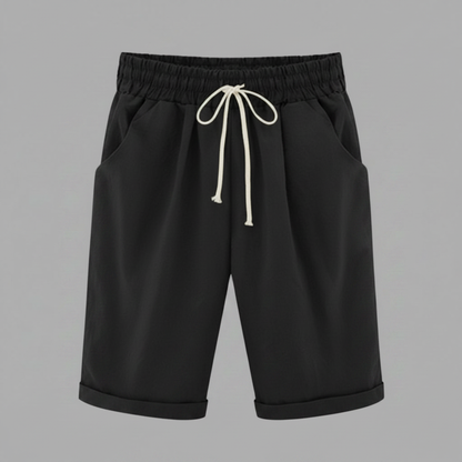 Pantaloncini Estivi Donna | Vita Elastica e Taglio Ampio