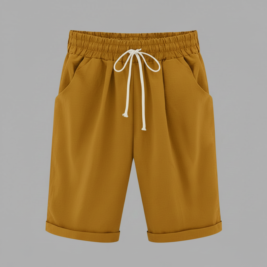 Pantaloncini Estivi Donna | Vita Elastica e Taglio Ampio