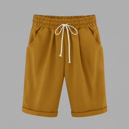 Pantaloncini Estivi Donna | Vita Elastica e Taglio Ampio