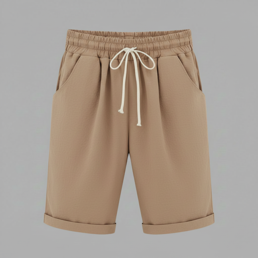 Pantaloncini Estivi Donna | Vita Elastica e Taglio Ampio