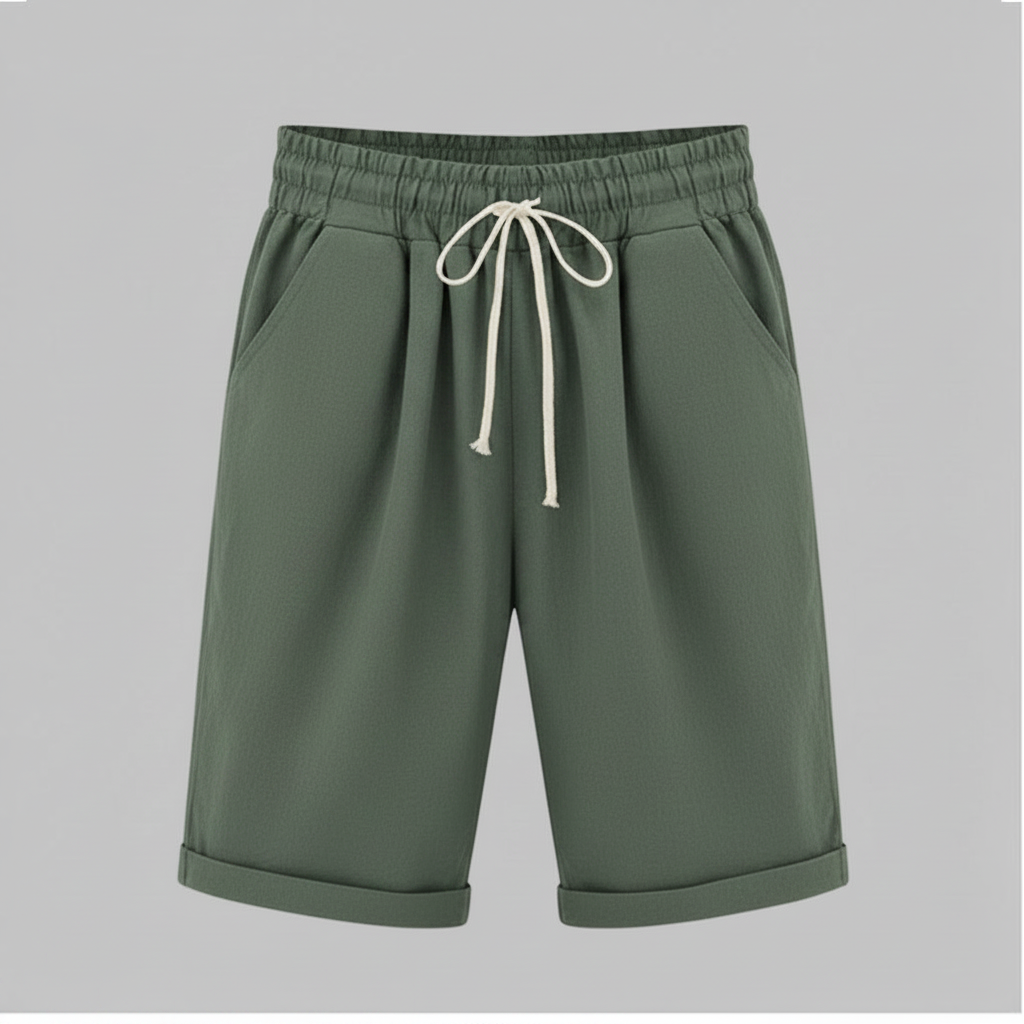 Pantaloncini Estivi Donna | Vita Elastica e Taglio Ampio