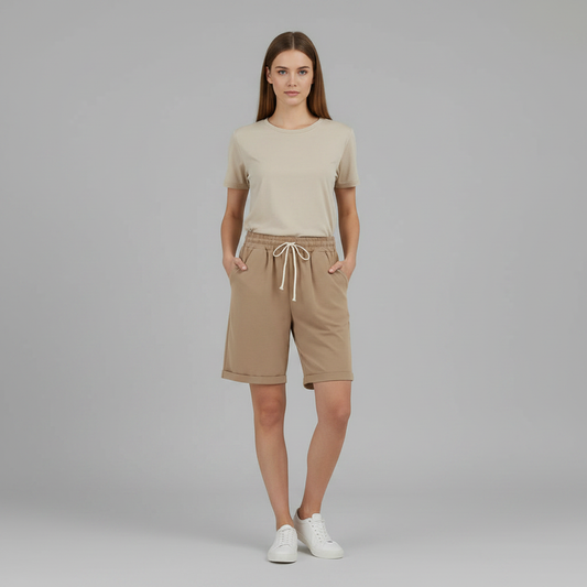 Pantaloncini Estivi Donna | Vita Elastica e Taglio Ampio