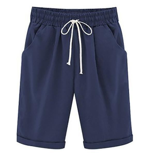 Pantaloncini Estivi Donna | Vita Elastica e Taglio Ampio 1