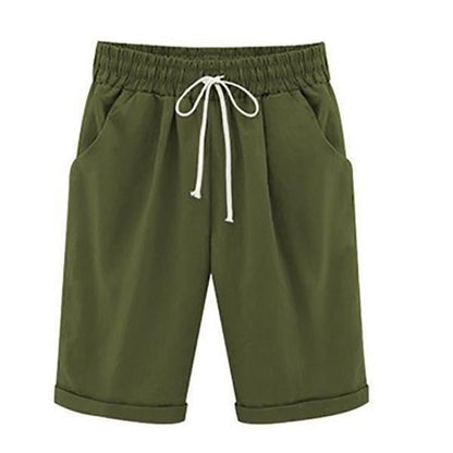 Pantaloncini Estivi Donna | Vita Elastica e Taglio Ampio 3