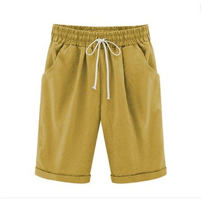 Pantaloncini Estivi Donna | Vita Elastica e Taglio Ampio 4