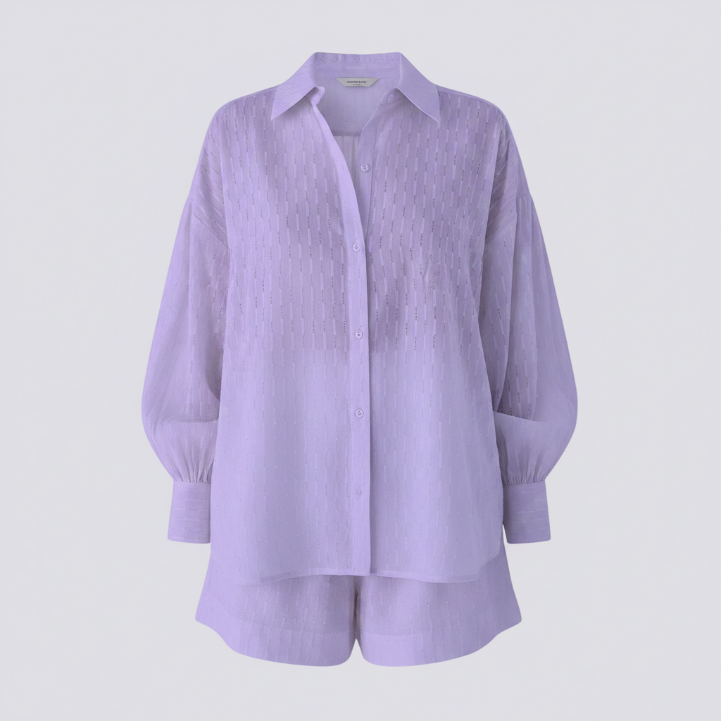 Set Due Pezzi Donna | Camicetta e Gonna Ampia Casual