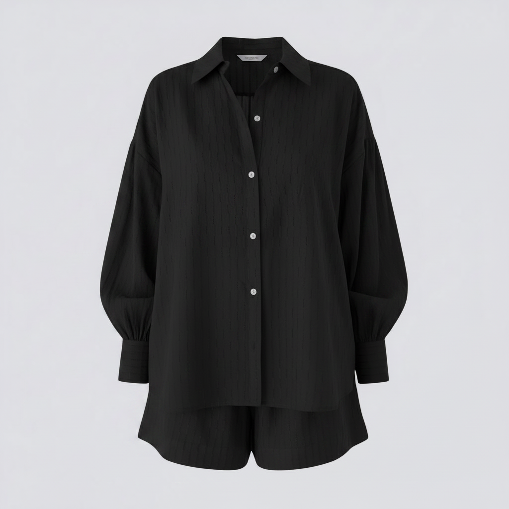 Set Due Pezzi Donna | Camicetta e Gonna Ampia Casual