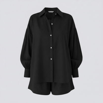 Set Due Pezzi Donna | Camicetta e Gonna Ampia Casual