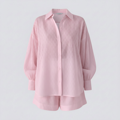 Set Due Pezzi Donna | Camicetta e Gonna Ampia Casual