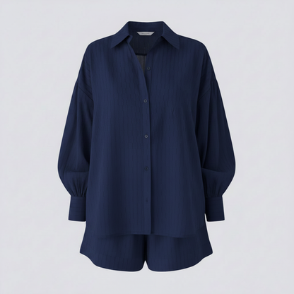 Set Due Pezzi Donna | Camicetta e Gonna Ampia Casual