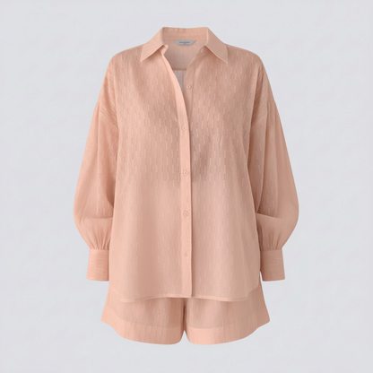 Set Due Pezzi Donna | Camicetta e Gonna Ampia Casual