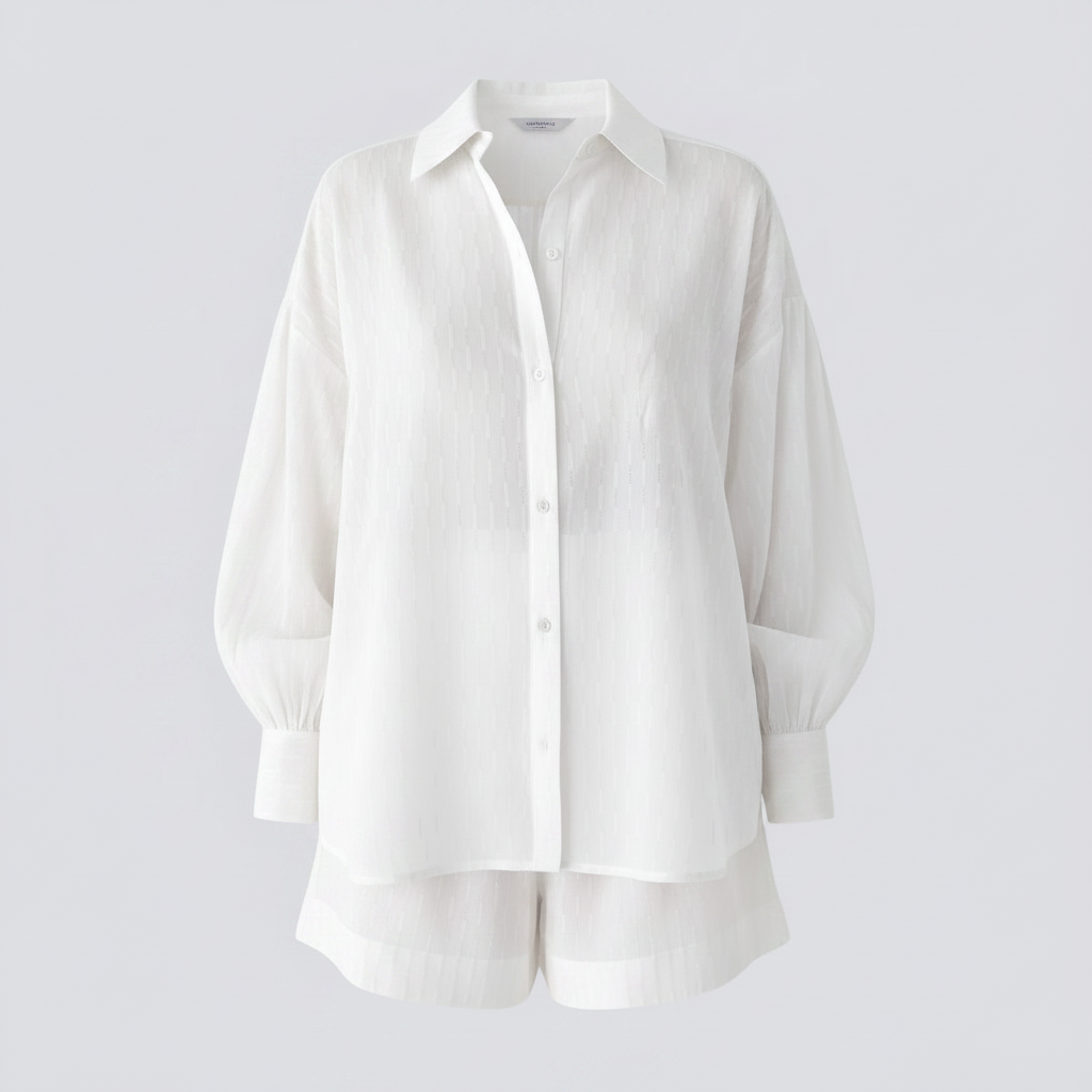 Set Due Pezzi Donna | Camicetta e Gonna Ampia Casual
