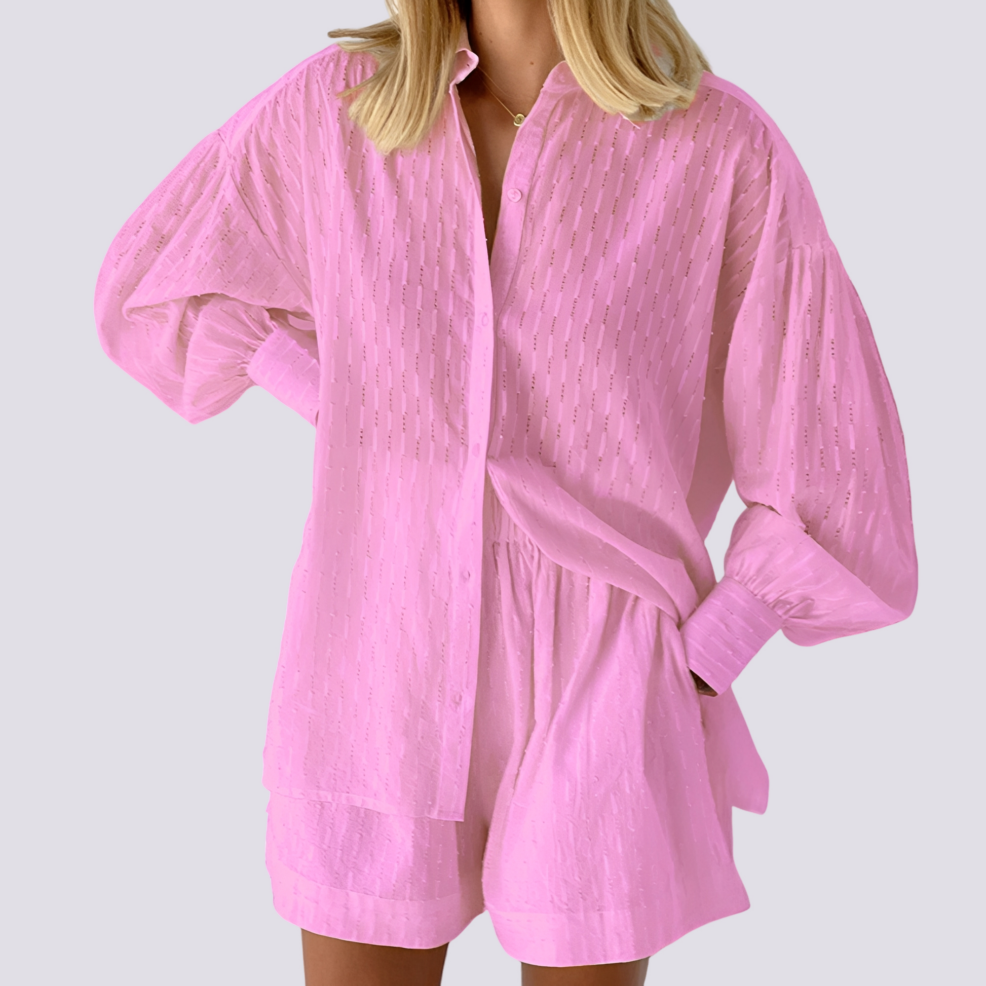 Set Due Pezzi Donna | Camicetta e Gonna Ampia Casual 1