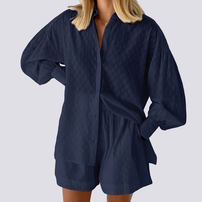 Set Due Pezzi Donna | Camicetta e Gonna Ampia Casual 5